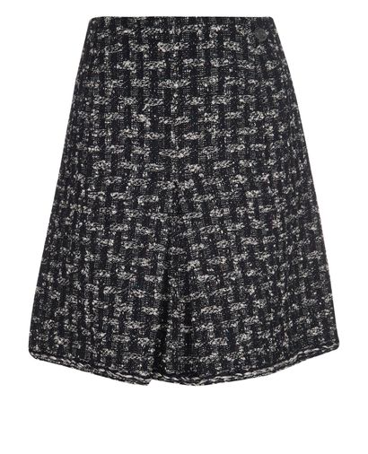 Chanel Tweed A Line Skirt, front view