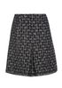 Chanel Tweed A Line Skirt, back view