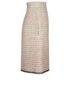 Chanel Crystal Hem Pencil Skirt, side view