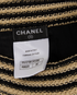 Chanel Striped Skirt, &pound;495, Clothing, Beige/Black, Cotton, Other view