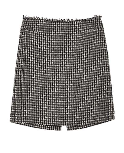 Chanel 2004 Tweed Boucle Skirt, front view