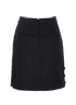 Chanel Mini Skirt, back view