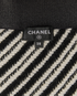 Chanel Diagonal Stripe Knitted Skirt, other view