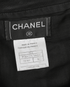 Chanel 2005 Boucle Fringe Pleated Leather Skirt, other view