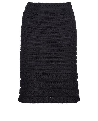 Chanel Crochet Skirt, front view
