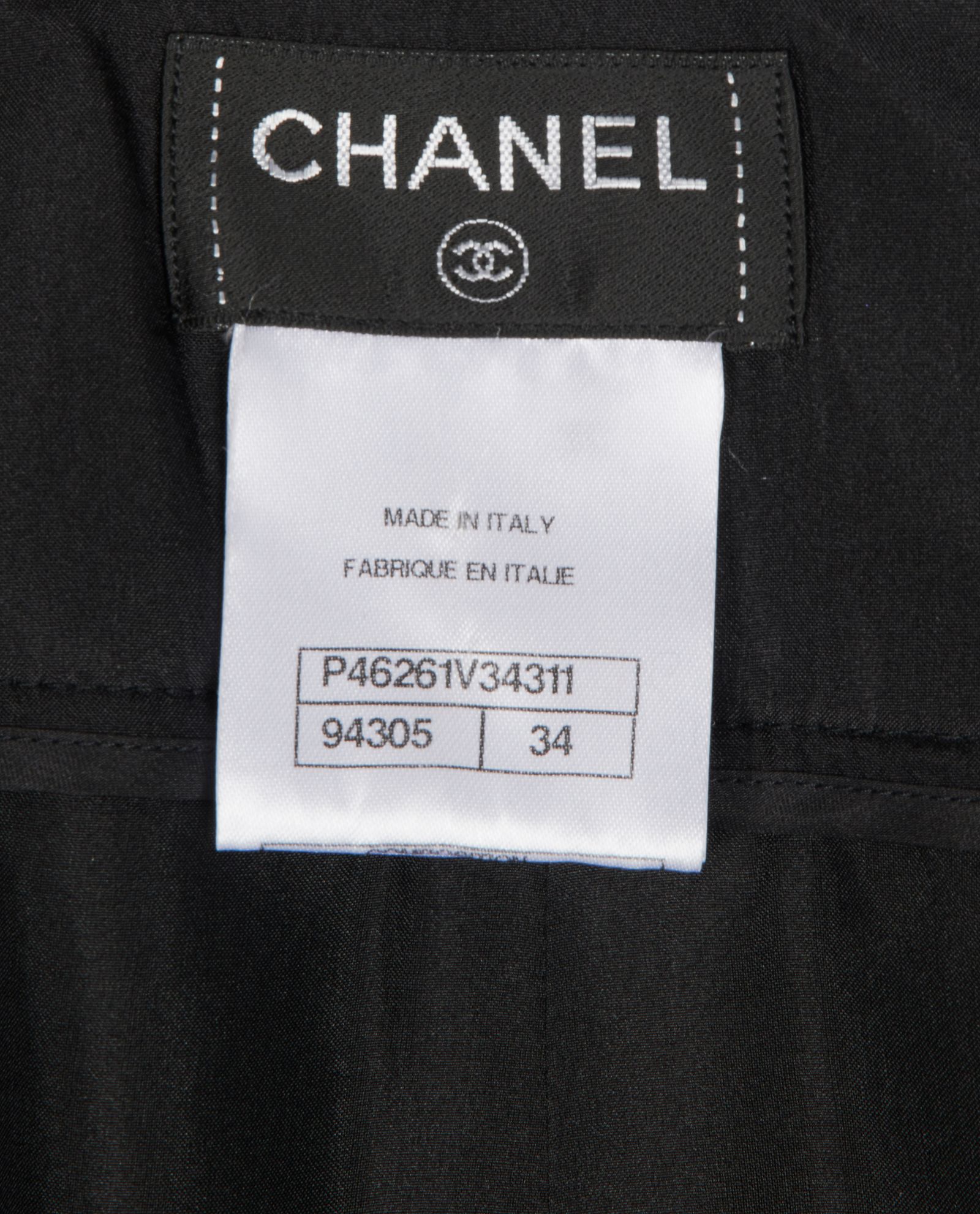 Chanel Wrapped Around Skirt, &pound;395, Clothing, Black, Wool, Other view