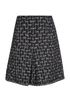 Chanel Tweed Skirt, &pound;420, Clothing, Black/White, Wool, Front view