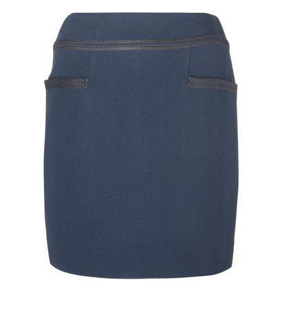 Chanel Embellished Mini Skirt, front view