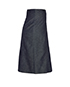 Chanel Denim Vintage 2000 Pencil Skirt, side view
