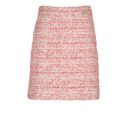 Chanel Boucle Tweed Mini Skirt, front view