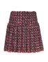 Chanel Tweed Pleated Skirt, &pound;475, Clothing, Pink, Nylon (Polymer), Front view