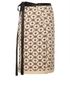 Chanel Knit Wrap Skirt, &pound;250, Clothing, Cream, Cashmere, Front view