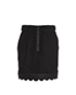 Chloé Scalloped Edge Mini Skirt, back view