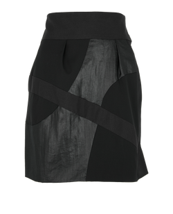 Chloe Mini Skirt, Silk, Black, UK10, 2*