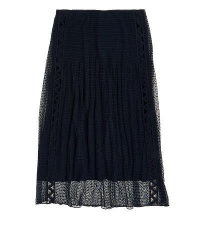 Chloe Lace Midi Skirt, front view