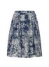 Christian Dior Toile De Jouy Flared Skirt, front view