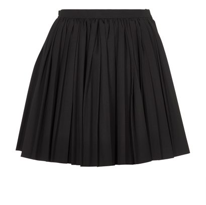 Christian Dior Pleated Mini Skirt, front view