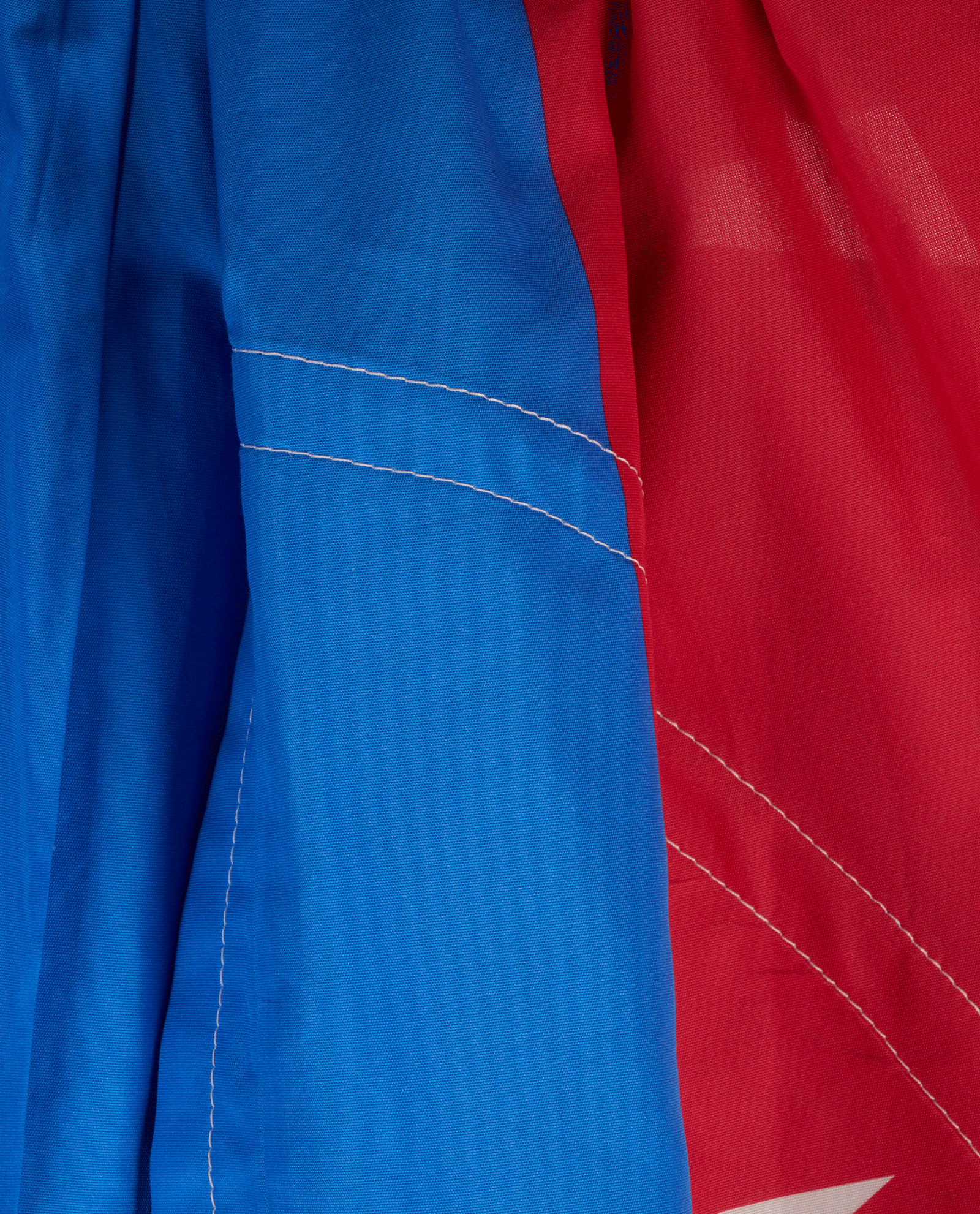 Christian Dior Butterfly Print Skirt, &pound;250, Clothing, Blue/Pink, Cotton, Other view