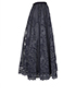 Christian Dior Long Embroidered Midi Skirt, side view