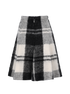 Christian Dior Check Skirt, £295, Clothing, Black/White, Mohair/Wool, Back view