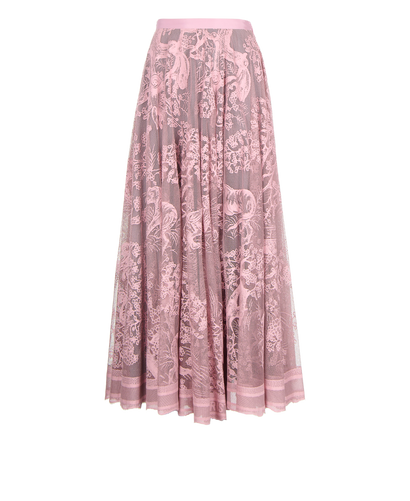 Christian Dior Dioriviera Lace Midi Skirt, front view