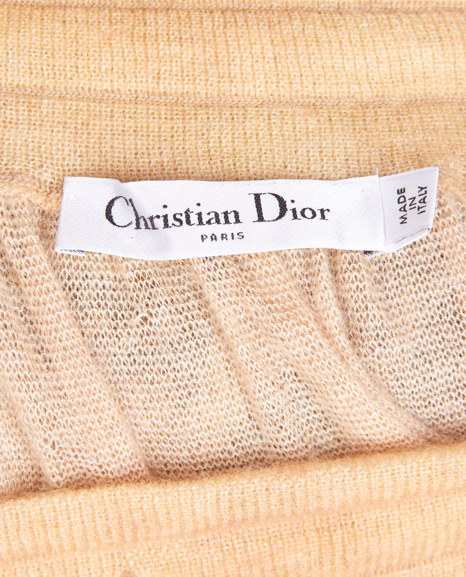 Christian Dior Floral Maxi Skirt, &pound;250, Clothing, Beige, Mohair/Wool, Other view