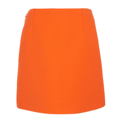 Christian Dior Mini Skirt, Wool/Silk, Orange, UK 10, 2*