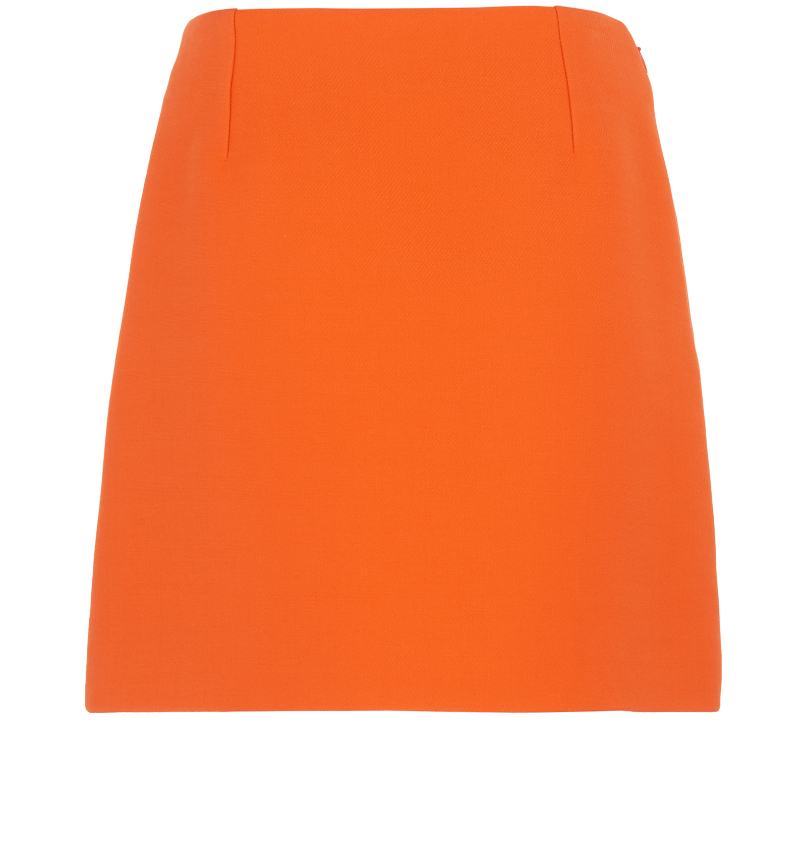 Christian Dior Mini Skirt, &pound;110, Clothing, Orange, Silk/Wool, Back view