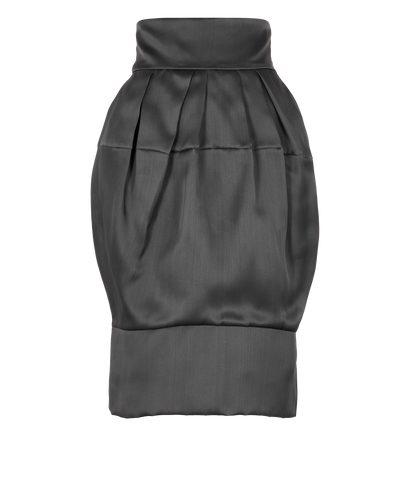 Christian Dior Pencil Skirt, &pound;280, Clothing, Grey, Silk, Front view