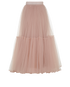 Christian Dior Pleated Combi Chiffon Skirt, &pound;250, Clothing, Pink, Chiffon (Polyester), Back view