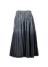 Christian Dior Pleated Denim Skirt, &pound;650, Clothing, Blue, Cotton, Back view