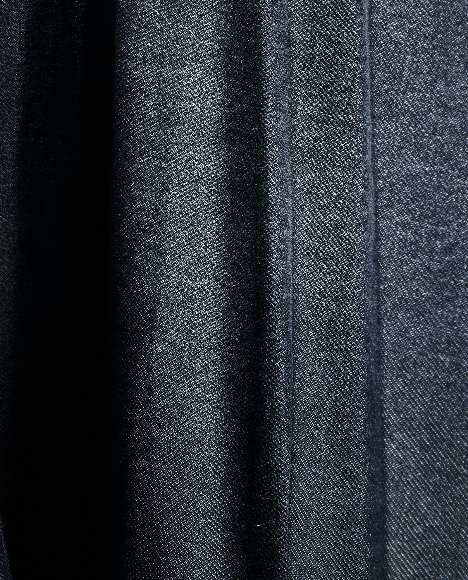 Christian Dior Pleated Denim Skirt, &pound;650, Clothing, Blue, Cotton, Other view