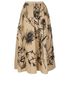 Christian Dior Flower Print Skirt, back view