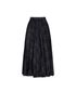 Christian Dior Check Pleated Skirt, back view