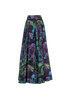 Christian Dior Jungle Print Skirt, £450, Clothing, Purple, Cotton, Back view