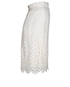 Dolce & Gabbana Lace Pencil Skirt, side view