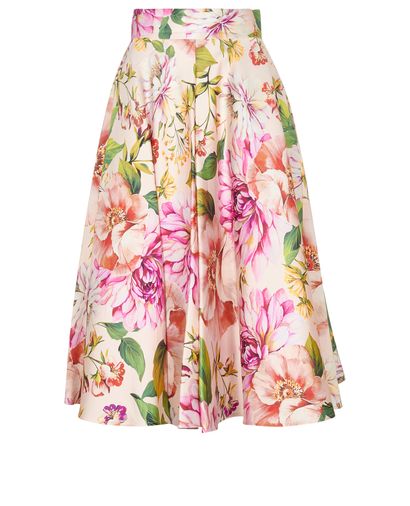 Dolce & Gabbana Floral Printed Midi Skirt, front view