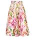 Dolce & Gabbana Floral Printed Midi Skirt, front view