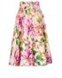 Dolce & Gabbana Floral Printed Midi Skirt, back view