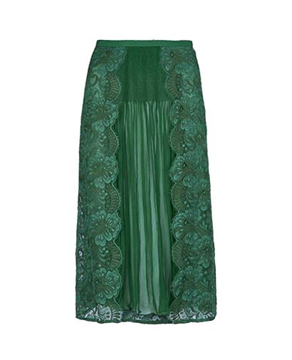Dolce & Gabbana Lace Overlay Skirt, front view