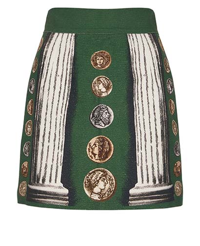 Dolce & Gabbana Roman Coin Columb Print, front view