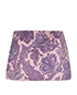 Dolce and Gabbana Printed Mini Skirt, back view