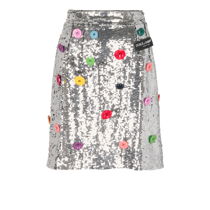 Dolce & Gabbana Sequins Skirt, front view