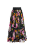 Dolce & Gabbana Floral Overlay Skirt, front view