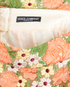 Dolce & Gabbana Lace Floral Skirt, &pound;120, Clothing, Green/Orange, Viscose, Other view