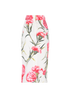 Dolce Gabbana Floral Midi Skirt, back view