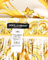 Dolce & Gabbana Printed Mini Pleated Skirt, £350, Clothing, White/Yellow, Cotton, Other view
