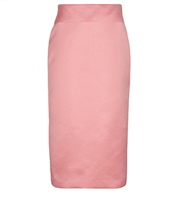 Ermanno Scervino Fitted Midi Skirt, Polyester, Pink, 8, 3*