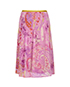 Etro Knee Length Paisley Skirt, back view