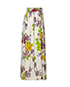 Etro Pleated Floral Skirt, side view